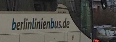 der Marke BerlinLinienBus angekündigt