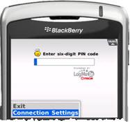 Auf Geräten mit BlackBerry OS 5 oder einer älteren Version funktioniert der Vorgang wie folgt: 1. Der Benutzer soll zunächst auf der Startseite das Menü Optionen öffnen. 2.