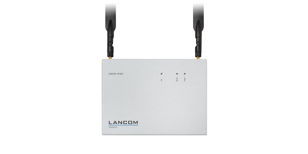 Wireless LAN LANCOM IAP-821 Single Radio Industrial 11ac-WLAN Access Point mit bis zu 867 MBit/s Der LANCOM IAP-821 ist ein leistungsstarker 11ac-WLAN Industrial Access Point.