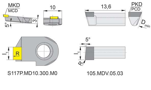 MDV05.03 0,3 4,5 X X X ab Lager / on stock Δ 4 Wochen / 4 weeks Spitzenhöhe muss ausgemessen und eingestellt werden. Schneiden nur optisch vermessen!