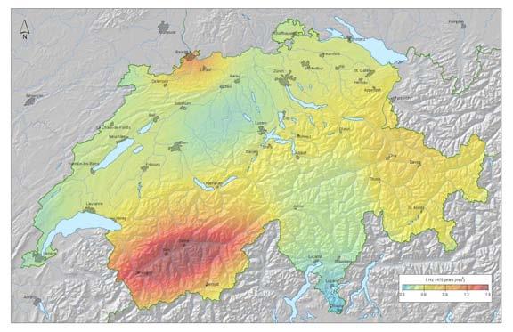 Fall trat bei der Durchführung des DHMA Projektes Basel auf, bei dem in einem der meist erdbebengefährdeten Gebiete der Schweiz ein Beben der Magnitude 3.