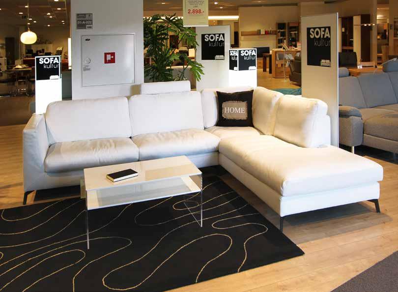 -25% Möbel : Ecksofa Farbe : Leder weiß Modell : SK 201 Marke : Sofa Kultur