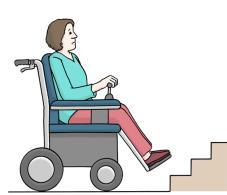 Eine Wohnung ist zu klein für eine junge Frau mit Rollstuhl.