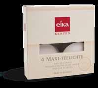 ø 3,9 6 Packungen packs weiß white 15 Karton boxes 3 Maxi-Teelichte, 4er