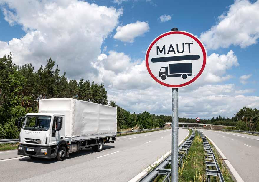 2 MAUTPFLICHT Die Bundesanstalt für Straßenwesen (BASt) veröffentlicht das aktuelle mautpflichtige Streckennetz im Internet. Unter www.mauttabelle.