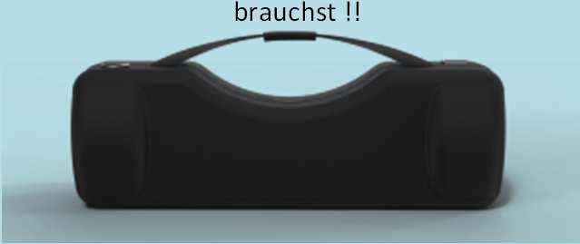 die Tasche bereits inklusive, sodass Du sie nicht extra zu kaufen