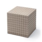 Stellenwert-Würfelset Montessori in einer Kunststoffdose (494) Arbeitskartei (1035) Stempelkissen schwarz (599)