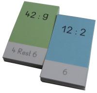 1199 7,90 Stellenwert-Würfelset Montessori bestehend aus 4 zehnseitigen Würfeln (Einerwürfel 0-9 grün, Zehnerwürfel 00-90 blau, Hunderterwürfel 000-900 rot, Tausenderwürfel 0000-9000 grün).