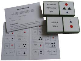 Zusätzliche Fragezeichen-Felder, auf denen Wortkarten gezogen werden müssen, machen das Spiel noch abwechslungsreicher.
