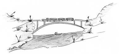 B 2.4 BUDOVANIE SOCIÁLNYCH KOMPETENCIÍ Hry rozvíjajúce konštrukčné schopnosti Most ponad údolie Starý nefunkčný most, ktorý viedol cez Dunaj, zbúrali.