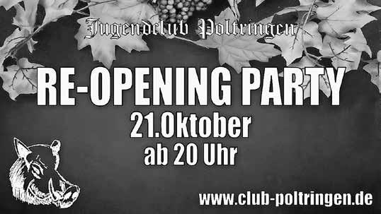 Mitteilungsblatt der Gemeinde Ammerbuch 21 Jugendclub Entringen www.jugendclub-entringen.de Unsere Öffnungszeiten: Freitags ab 20.