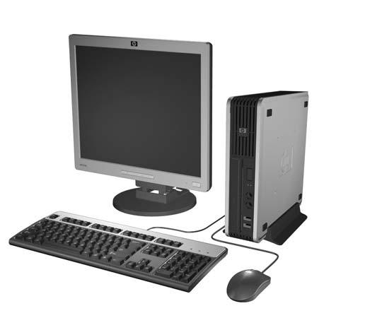 1 Produktmerkmale Merkmale der Standardkonfiguration Der HP Compaq Ultra-Slim Desktop-Computer verfügt über Funktionen, die je nach Modell unterschiedlich sind.