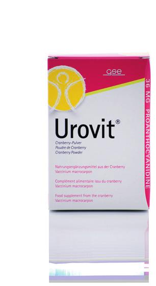 Urovit Enthält 36 mg Proanthocyanidine in der empfohlenen Tagesverzehrmenge Cranberries enthalten eine Vielzahl von sekundären Pflanzenstoffen.