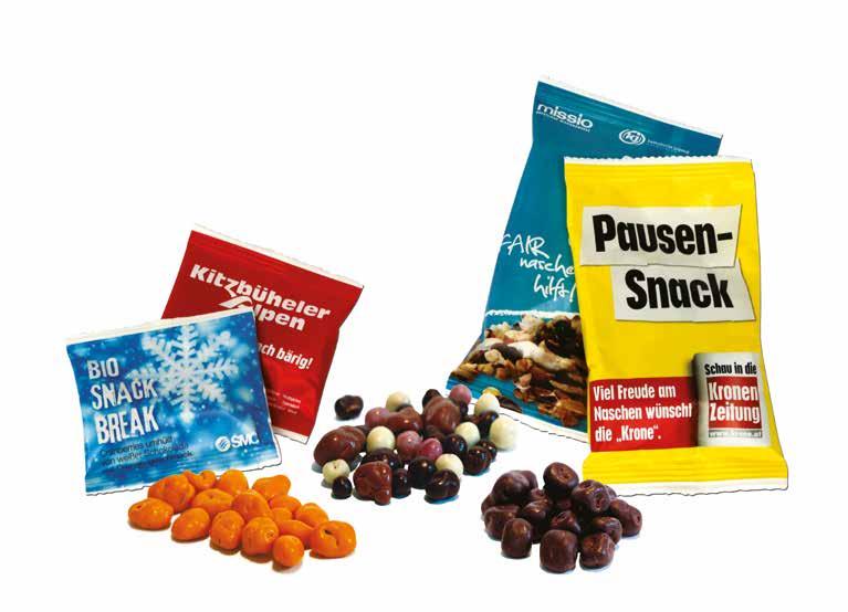 BIO NASCHFRÜCHTE Leckere Bio Naschfrüchte in Ihrer individuellen Verpackung. Die biologische Herstellung und die feine belgische Fairtrade Schokolade geben Ihrer Marke Mehrwert! 2. 3.