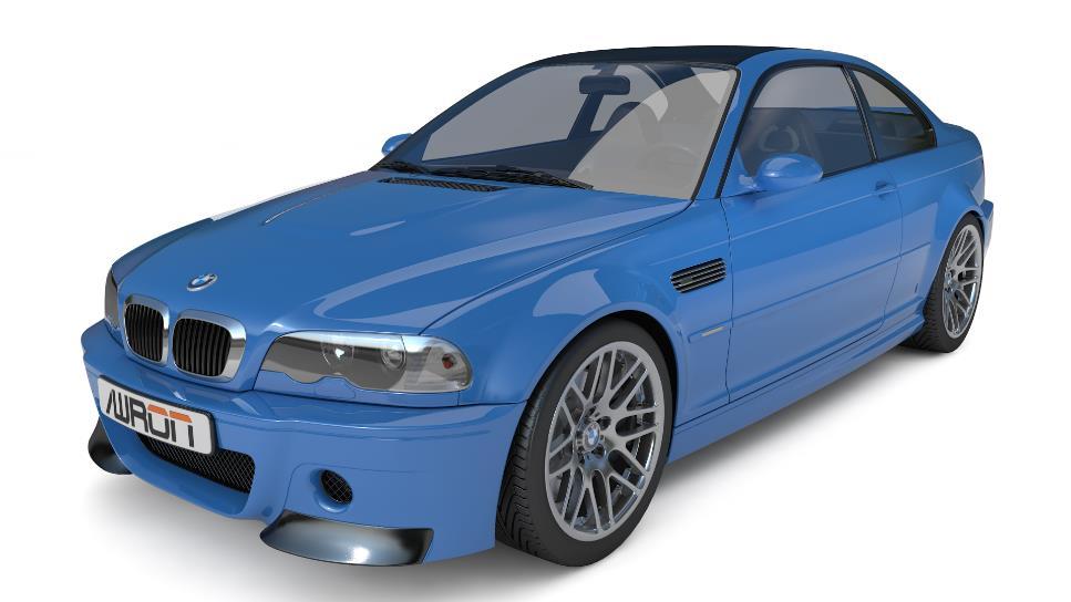 2 Modell Unterstützung BMW 3 E-Serie E46 - M3 Extension KIt