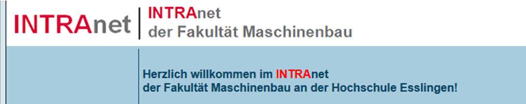 INTRANET Maschinenbau www.