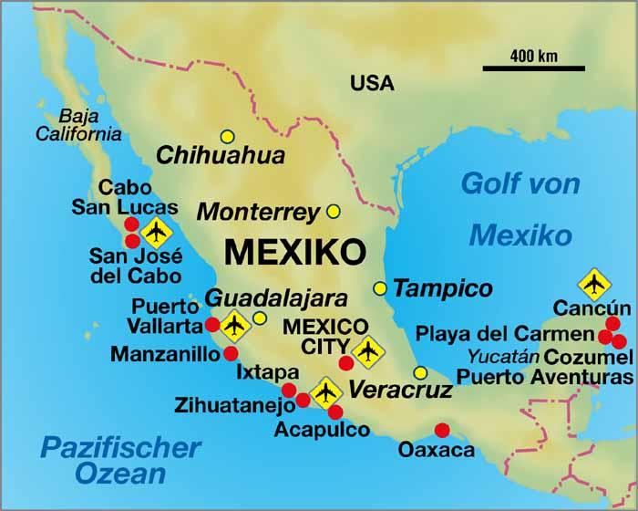 Einreisebestimmungen Mexiko www.tui-info.