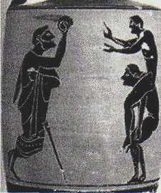 Spiele der Kinder im antiken Griechenland Ballspiel Die Bälle wurden mit Leder- und Stoffstücken zusammengenäht und mit Rosshaar gefüllt.