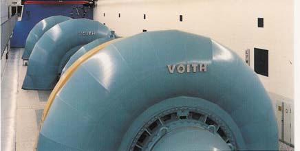 In Pump/Turbinen können beide Betriebsarten in einer einzigen hydraulischen Maschine vereinigt sein.