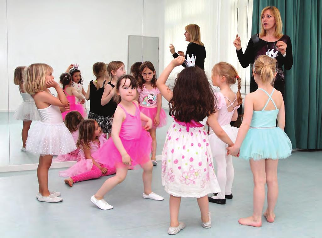 Gesundheit, Bewegung & Kochkurse Show Dance für Kinder Die Kinder wählen gemeinsam mit der Kursleiterin einen Song, der mit einer Choreografie einstudiert wird.