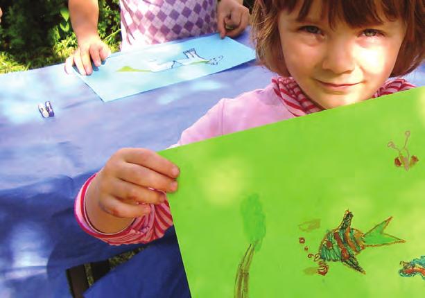 Kunst & Kultur Buchillustration für Kinder (6 10 Jahre) Schreiben, Illustrieren und Buchbinden Zu selbst geschriebenen Geschichten oder Gedichten kreieren wir Bilder, die in verschiedensten Techniken