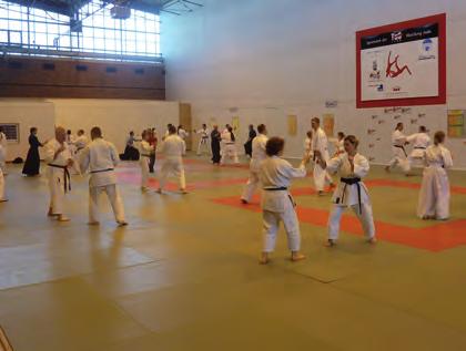 Die Trainingseinheit wurde von unserem hochrangigen Meister Dirk Bender geleitet, welcher auch die Aikido-Abteilung allgemein durch sein jahrelanges ehrenamtliches Engagement formte.