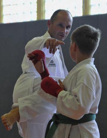 , sagte ein junger Teilnehmer am Rande des Lehrgangs. Auch alle anderen Karateka waren von der hohen Qualität des Trainings begeistert.