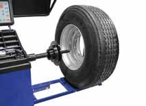 pneumatischer Radlift zum Anheben von Rädern bis zu einem von 200 kg 4 Standard Alu-Programme und spezial Lkw Programm integrierte Software für Eigentest und Kalibrierung