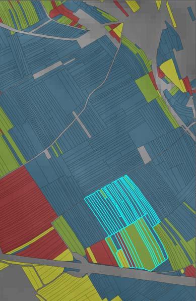 Modul Landwirtschaft - Methode GIS-basierte Standortanalyse Vektorbasiert - Basisgeometrie Flurstück (Standort) tatsächliche Nutzung der
