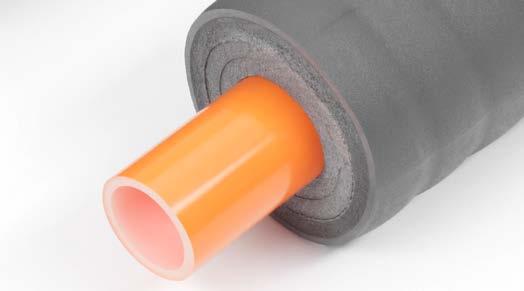 Je nach verwendetem Rohr können folgende Endkappen verwendet werden: RAUVITHERM --Gummiendkappen RAUTHERMEX