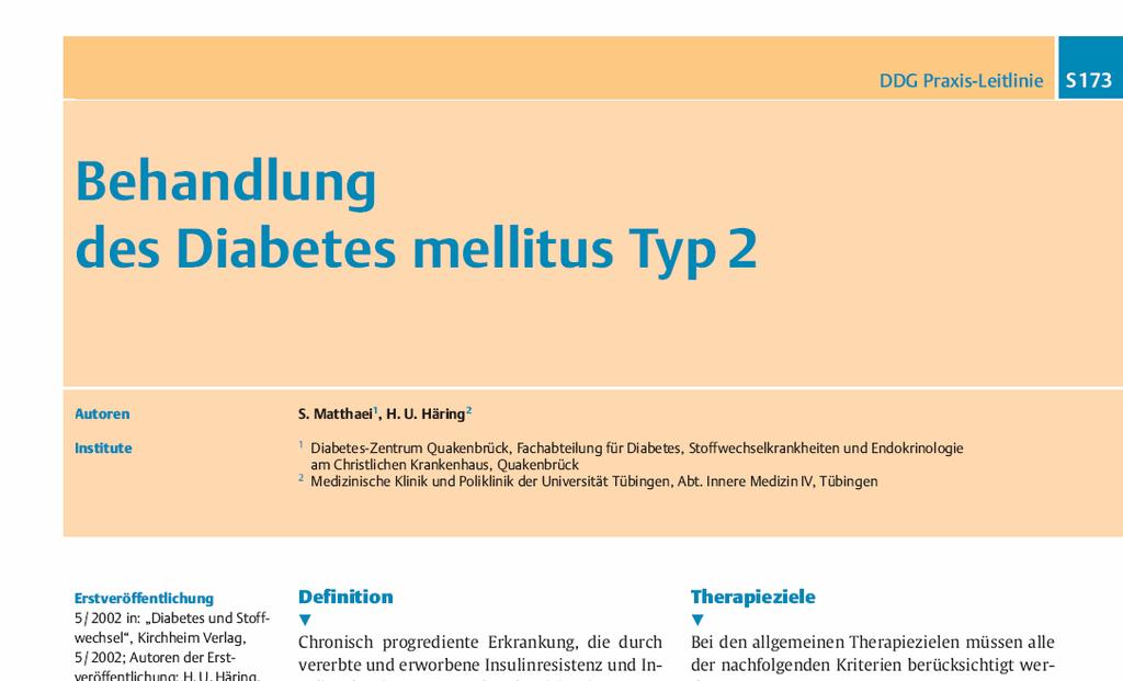 Diabetologie 2007: 2, Suppl. 2 http://www.