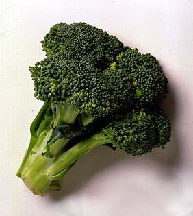 Brokkoli hat viel Kalzium,.