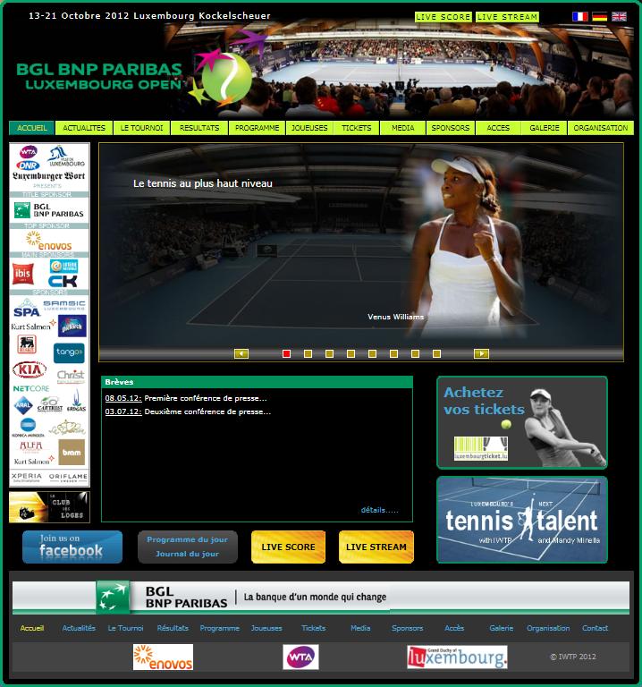 Homepage BGL BNP Paribas
