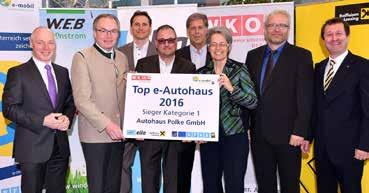 Hier vergibt ecoplus Preise in den Kategorien Autohaus mit den meisten e-autoverkäufen sowie Autohaus mit dem besten Gesamtengagement.