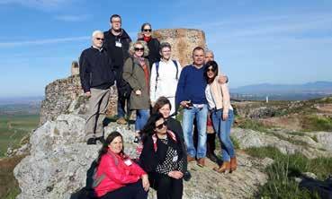 März, an einer blended mobility zum Zweck der Lehrer und Schülerfortbildung in Don Benito, Extremadura, Spanien, teil.
