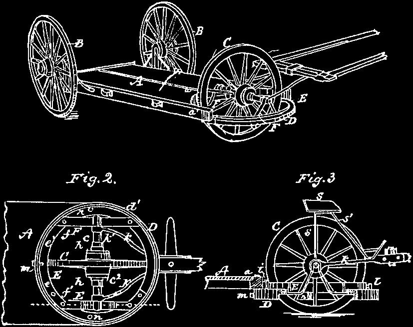 6.2 Ringschienen- und Ringrad-Lenkung Nicht wenige Wagenbauer und Erfinder befaûten sich mit der Zug- und Lenkkraftübertragung bei dreirädrigen Pferdewagen.