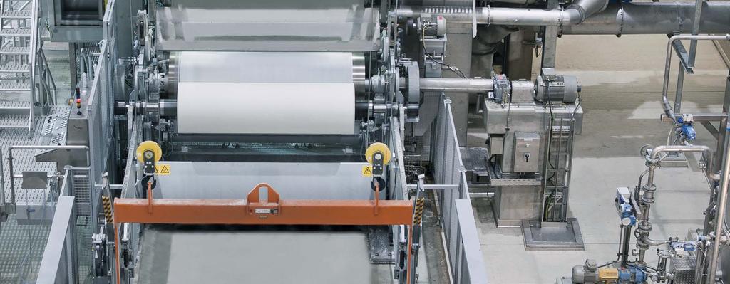Papierfabrik Albert Friedrich KG (FRIPA): Tissue Produktionslinie, gemeinsam entwickelt und umgesetzt von OEM Voith und Siemens Herausforderung des Kunden Neue Tissue-Produktionslinie vom Zellstoff