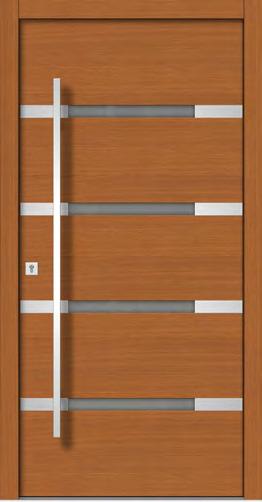 AUS HOLZ & VORTEILE Heute sind Türen minimalistisch einfach und von klaren Linien.