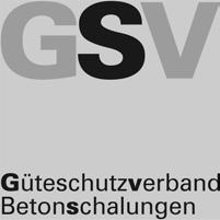 GSV - Publikation: Empfehlungen zur Planung, Ausschreibung und zum Einsatz von Schalungssystemen bei der