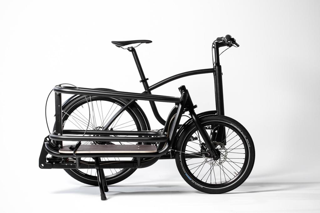 ZWEITEILIGES CARGO-BIKE SCHNELLVERSCHLUSS (FAST RELEASE) Mit dem von uns entwickelten Schnellverschluss FAST RELEASE kann ein DOUZE einfach in einigen Minuten auseinander gebaut werden.