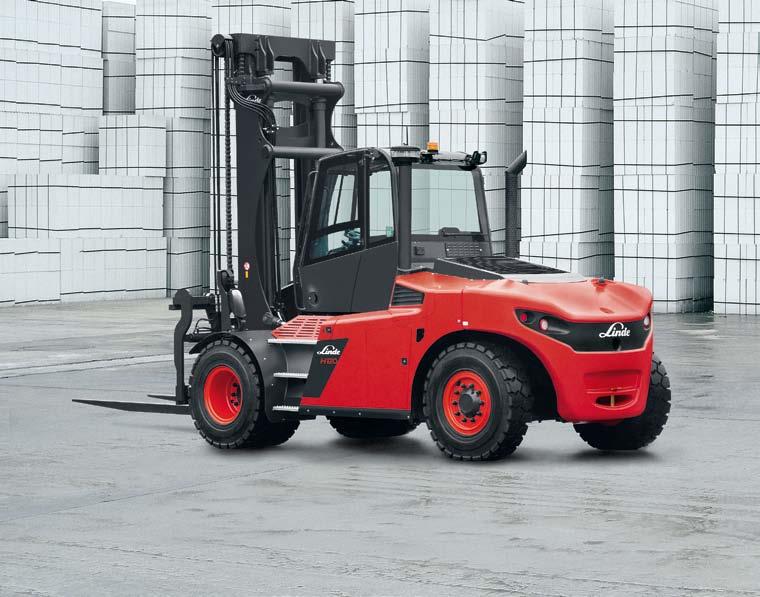 Diesel-Stapler Tragfähigkeit 10000-18000 kg H 100 - H 180 BR 1401 Sicherheit Perfekte Lastkontrolle und Manövrierfähigkeit, selbst bei engen Platzverhältnissen.