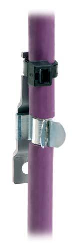 Die Schirmklammern ermöglichen eine sichere und einfache Abschirmung von Leitungen. LFZ SKL 1.5-3 36910 1.5-3 mm 4.2 mm 10 LFZ SKL 3-6 36915 3-6 mm 4.