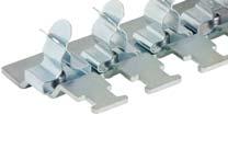 4 mm 1 Es stehen 10 verschiedene Trägerlängen zur Verfügung, die je nach Anwendungsfall flexibel mit bis zu 12 SKL-Schirmklammern
