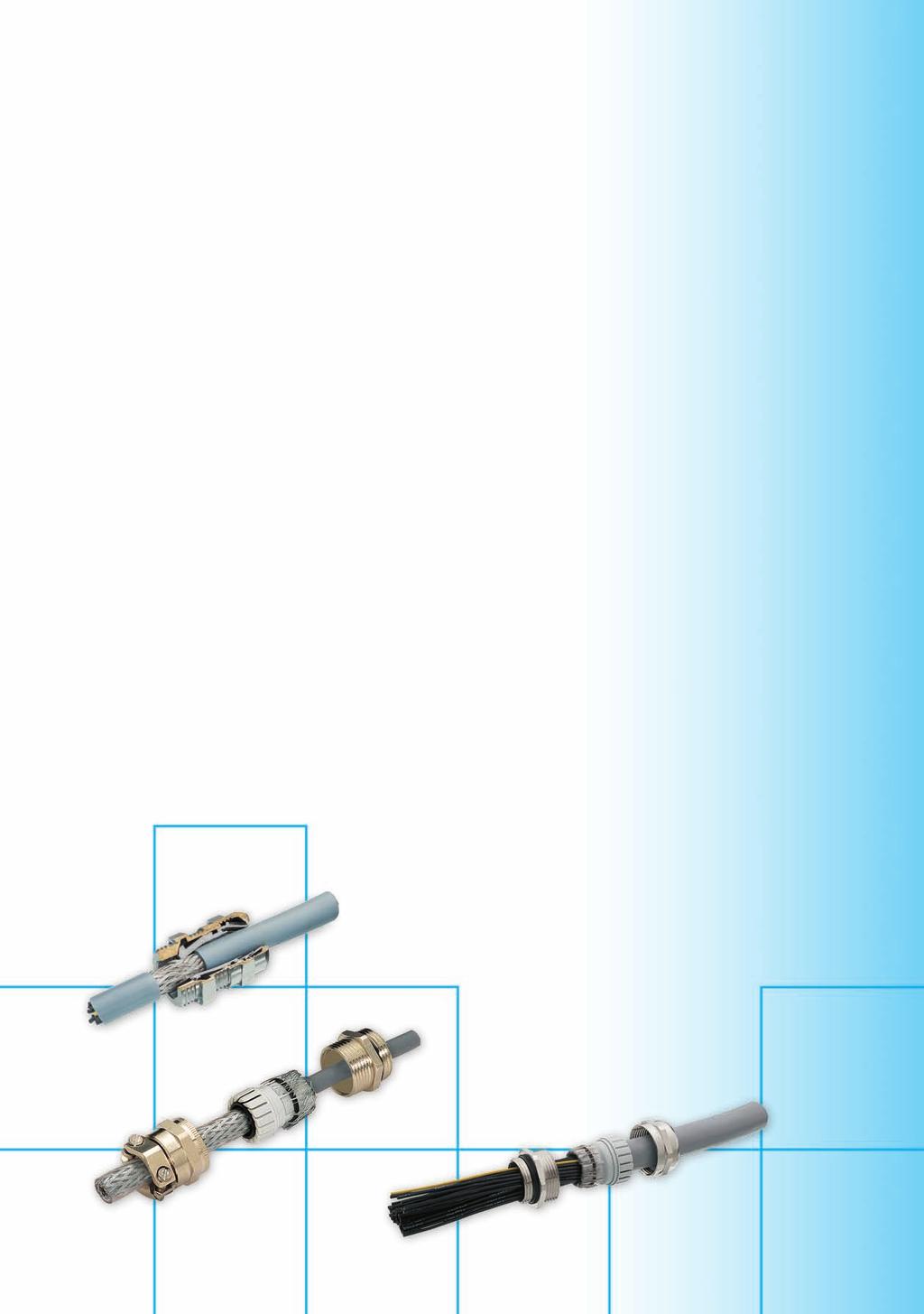 Wir setzen Standards SK-EMV-Ex Standard Kabelverschraubungen mit allen gängigen Anschlussgewinden für die sichere niederohmige Schirmanbindung bei geflecht -