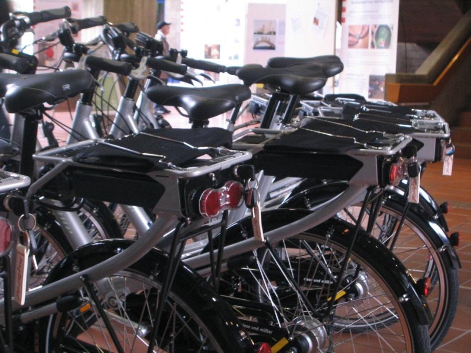 Beteiligung der Stadt Offenbach Die Stadt Offenbach beteiligt sich mit 14 Pedelecs am Projekt bike +