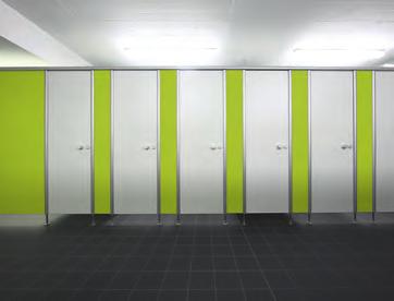 BAU & STÄDTEPLANUNG Sicher Stabil Langlebig WC-Trennwände vom Markt- und Qualitätsführer KEMMLIT für den