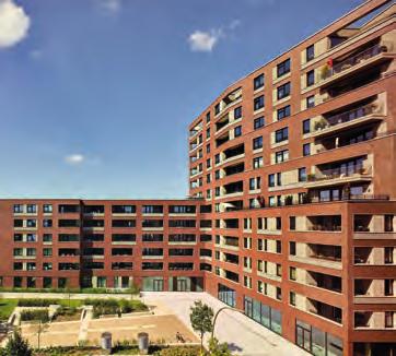 BAU & STÄDTEPLANUNG Offenes Wohnen mitten in Hamburg Auf dem Gelände des früheren Güterbahnhofs Barmbek entstehen auf einer Fläche von ca. 4.500 m² neue Wohnungen und Geschäfte.