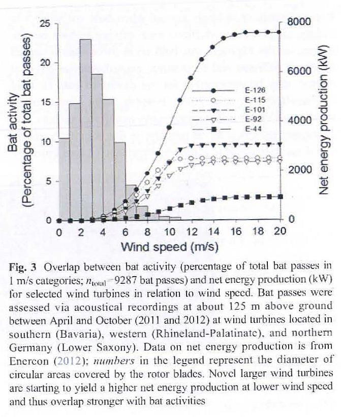 Quantifizierung von Fledermausschlagopfern an WEA: Abschaltalgorithmen unter Berücksichtigung von Windgeschwindigkeit, Temperatur, Tages- und Jahreszeit können Schlagopferzahlen
