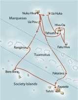 Aranui 5 - Kreuzfahrt mit dem Frachtschiff zu den Marquesas 14 Tage Frachtschiff-Kreuzfahrt ab/bis Tahiti Auf einen Blick 14 Tage Kreuzfahrt ab/bis Tahiti Verpflegung und Landausflüge inklusive