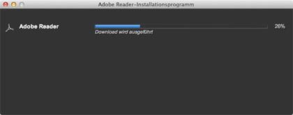 Bitte beachten Sie, dass Adobe Reader unter OS X nur mit Safari funktioniert. In Chrome, Firefox oder anderen Webbrowsern können Sie auf dem Mac daher keine PDF-Formulare ausfüllen.